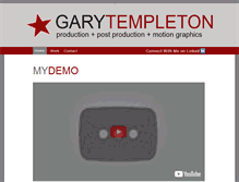 Tablet Screenshot of garytempleton.net